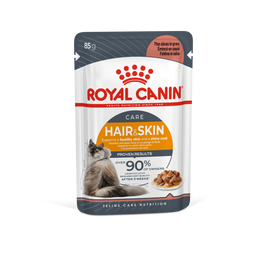Royal Canin Wet Food - Hair & Skin with Gravy (Intense Beauty) - 85g Pouch