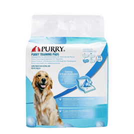 Purry Pet Training Pads Quick Absorbent , Leak Proof and 5 Layer With Floor Sticker – 60×60 cm – 10pcs