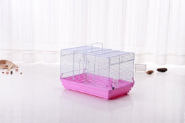 PETS CLUB HAMSTER CAGE WITH WATER BOTTLE & FOOD FEEDER 47x30x30cm