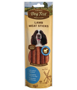 Dog Fest Dog Treats Lamb Meat Sticks