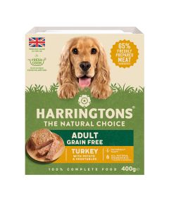 Harringtons Turkey Wet Dog Food - 400G