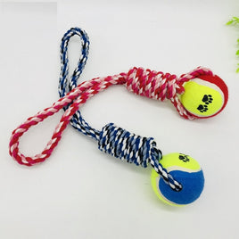 Tennis cotton rope knot - 33cm