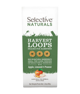 Selective Naturals Harvest Loops for Hamsters - 80G