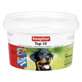 Beaphar Top 10 Dog Multi-Vitamins 180 Tabs