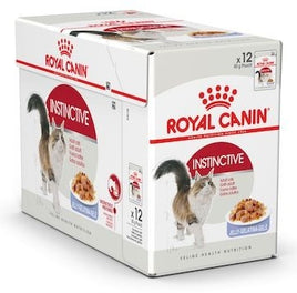 Royal Canin Wet Food - Instinctive For Adult Cats -Jelly (85G Pouches)