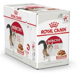 Royal Canin Wet Food - Instinctive For Adult Cats -Gravy (85G Pouches)