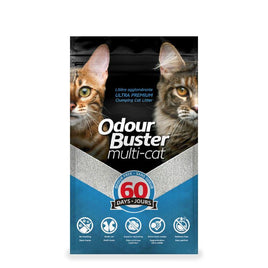 Odour Buster Multi Cat Clumping Litter 12kg