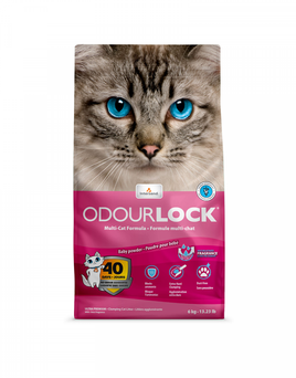 Odourlock Baby Powder Cat Litter 6Kg