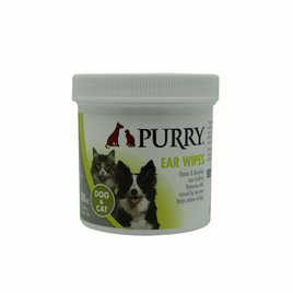Purry Ear Wipes For Dogs And Cats/100pcs