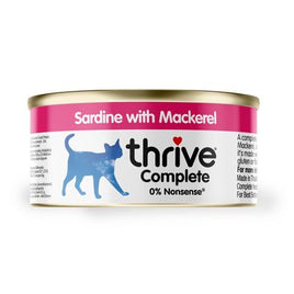 Thrive Complete Cat Sardine with Mackerel in Gravy 75g