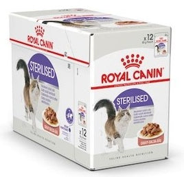 Royal Canin Wet Food - Sterilised Gravy (12 X 85G Pouches)