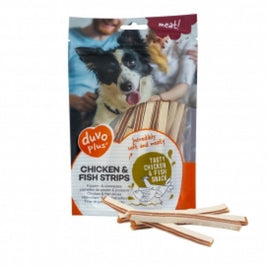Duvo Dog Snack Chicken and Fish Strips