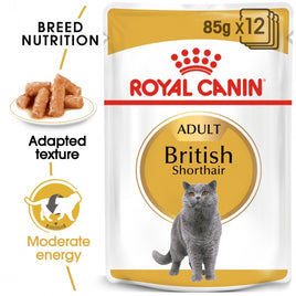 Royal Canin Wet Food -British Shorthair (85G Pouches)