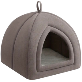 Habibi Pets Plush Soft Cat Cave - Medium