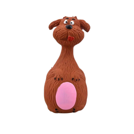 Cute Animal Design Latex Dog Chew Toy With Squeaker - Dog