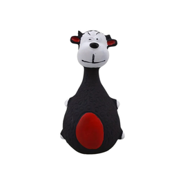 Cute Animal Design Latex Dog Chew Toy With Squeaker - Donkey