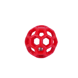 Dog Chew Puzzle Toy For Small/Medium Dogs - Red - 5cm