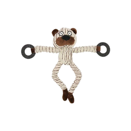 Plush Dog Toy for Aggressive Chewers (25cm) - Bear