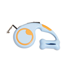 5m Retractable dog leash - L/blue