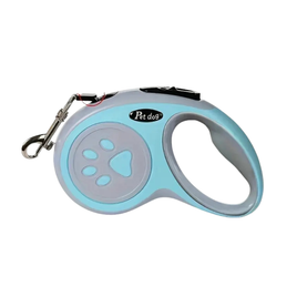 3m Pet Dog retractable dog leash - Sky Blue