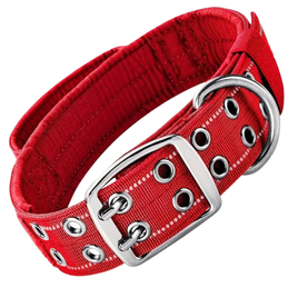 Premium Tactical Dog Collar - Red (XL)