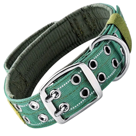 Premium Tactical Dog Collar - Green (XL)
