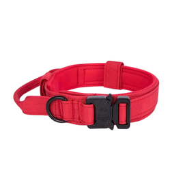 Tactical Dog Collar - Red - (L)
