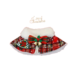 Festive Cat Cape - Xsmall