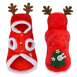 Santa Paws Costume - Medium