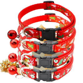 Christmas Cat Collar - Red