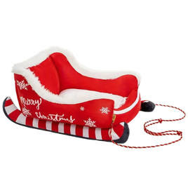 Christmas Sleigh Bed For Small Dog or Cat