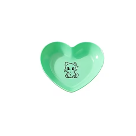 Small Drinking Bowl For Kittens - Green