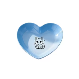 Small Drinking Bowl For Kittens - Blue