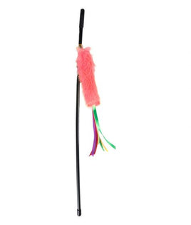 Flamingo Rod Soft Plush Cat Wand