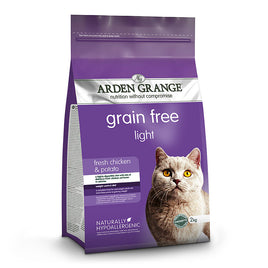 Arden Grange - Grain Free Adult Cat Light Fresh Chicken & Potato (400g)