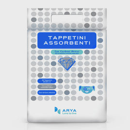 ARYA Puppy Pads with Activated Carbon - 60x60 cm / 40-pack
