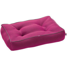 Hunter Quilted Toronto Dog Bed - M-PINK