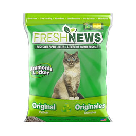 Fresh News Paper Cat Litter Fresh News Recycled Paper, Original Pellet Litter, 12lb