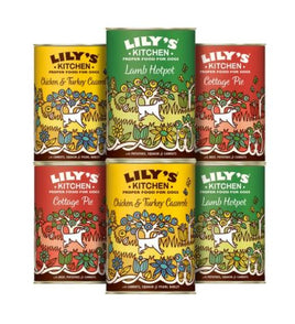 Lily's Kitchen Dog Classic Multipack Wet Dog Food - 6 x 400g