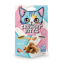 M-PETS Crunchy Bites Cat Treat – Salmon 60g