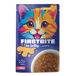 M-PETS Firstbite Tuna in Jelly Wet Food for Cats - 85g pouch