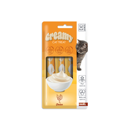 M-PETS Creamy Treats for Cats – Chicken 4x15g (60g)