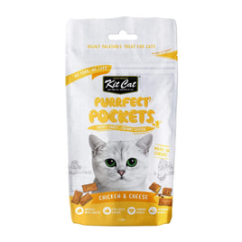 Kit Cat Purrfect Pockets Chicken And Cheese