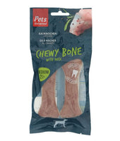 Pets Unlimited Chewy Bone with Duck
