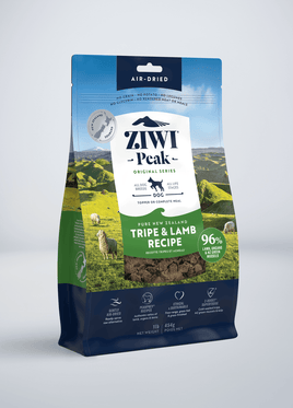 Ziwi Peak Air Dried Dog Food Tripe & Lamb - 2.5Kg