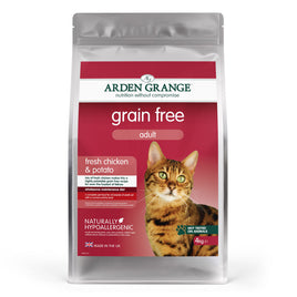 Arden Grange - Grain Free Adult Cat Fresh Chicken & Potato (400g)