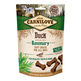 Carnilove Duck enriched with Rosemary Soft Snack for Dogs - 200g