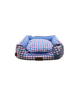 Catry Pet Cushion -  Check Design - 50 X 40 X 14cm