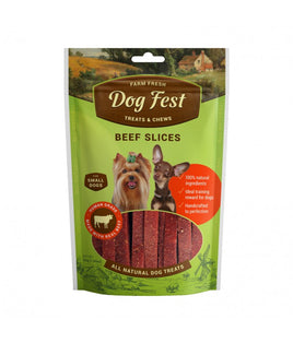 Dog Fest Dog Treats Beef Slices for Small Dogs