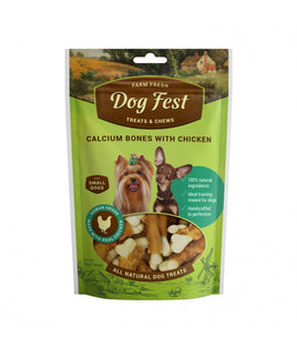 Dog Fest Dog Treats Calcium Bones With Chicken
